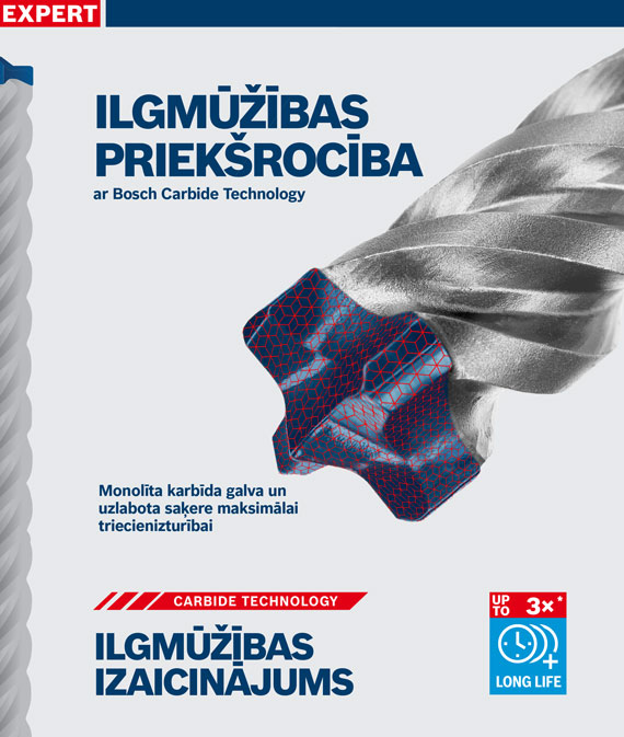 Bosch Professional urbis sudraba un zilā krāsā uz baltas fona.