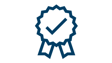 Logo von Bosch Professional mit Auszeichnung und Häkchen in Blau.