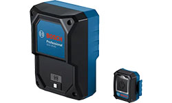 Deux outils Bosch Professional en bleu, l'un plus grand, l'autre plus petit.