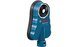 Un accessoire d'outil Bosch Professional bleu sur un fond blanc.