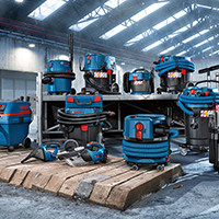 Dust extractors for professionals