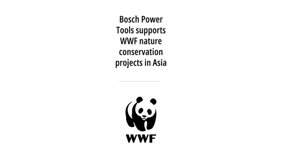 WWF-logotyp med text om stöd till naturprojekt i Asien.