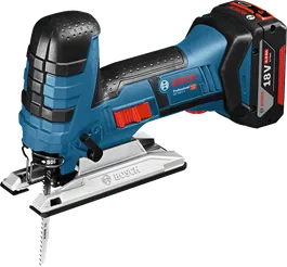 منشار كهربائي لاسلكي Bosch GST 18V-LI S مع نظام تغيير الشفرة SDS.