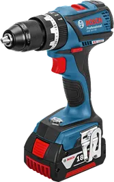 مثقاب لاسلكي Bosch GSB 18 V-EC مع بطارية 5.0Ah.