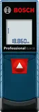 جهاز قياس الليزر Bosch GLM 20 مع شاشة رقمية.