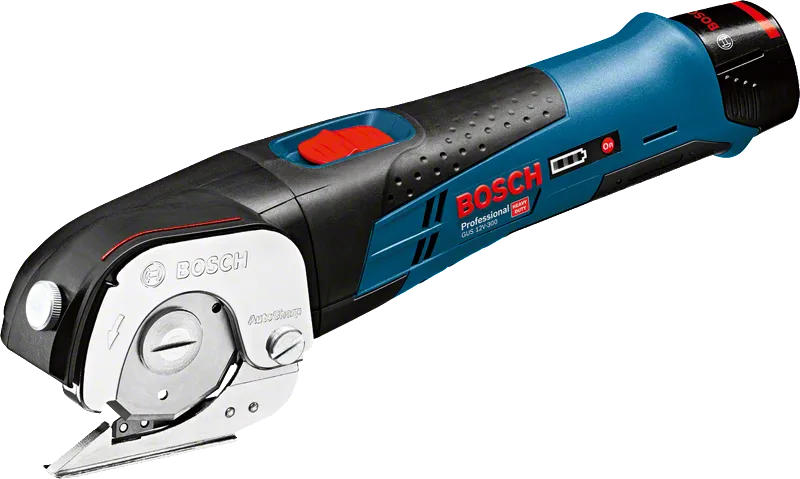 ماكينة قص لاسلكية عالمية Bosch GUS 12V-300 للقطع.