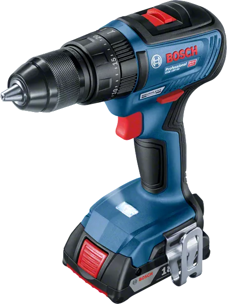 مثقاب لاسلكي Bosch GSB 18V-50 مع بطارية 2.0Ah.