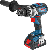 مثقاب لاسلكي Bosch GSB 18V-110 C بمقبض جانبي.
