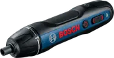 مفك براغي لاسلكي Bosch GO مع عزم دوران قابل للتعديل.