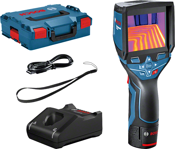 كاميرا حرارية Bosch GTC 400 C مع الملحقات.