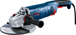 ماكينة صنفرة زاوية Bosch GWS 24 بمقبض مريح.