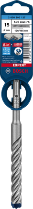 مثقاب Bosch EXPERT SDS plus-7X مقاس 15×100×165 مم.