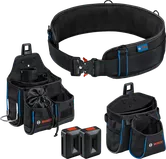 مجموعة حزام أدوات Bosch مع الحقائب وحاملات ProClick.