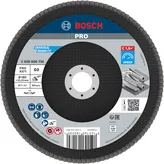 قرص الصنفرة Bosch PRO X571 ذو الشفرات 180 مم G60 للمعادن.