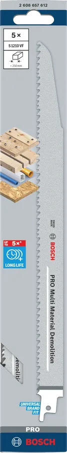 شفرة التقطيع PRO Multi Material Demolition S1210VF