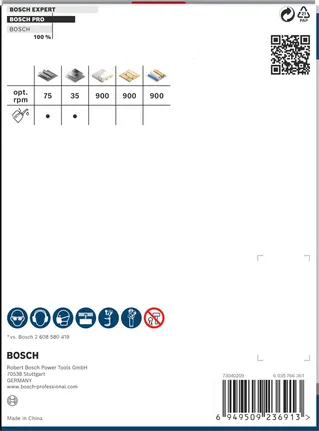منشار ثقب متعدد المواد من Bosch 121 مم PRO.