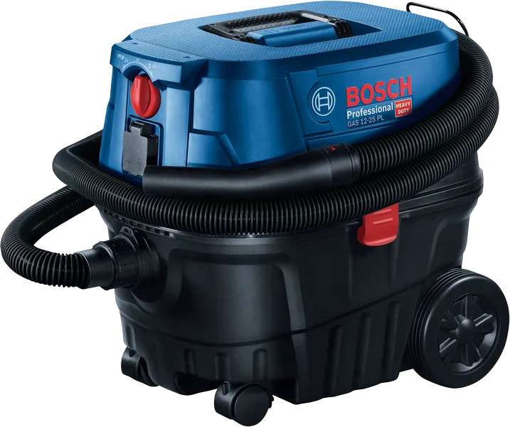 شفاط Bosch GAS12-25 رطب/جاف مع خرطوم.