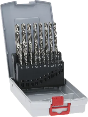 مجموعة مثقاب Bosch PRO Metal HSS-G Twist، 19 قطعة.