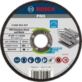 قرص قطع الفولاذ المقاوم للصدأ والمعادن من Bosch برو 105 مم.