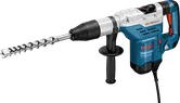 Bosch GBH 5-40 DCE rotary hammer drill with side handle.