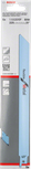 Bosch S1122EF flexible metal reciprocating saw blade.
