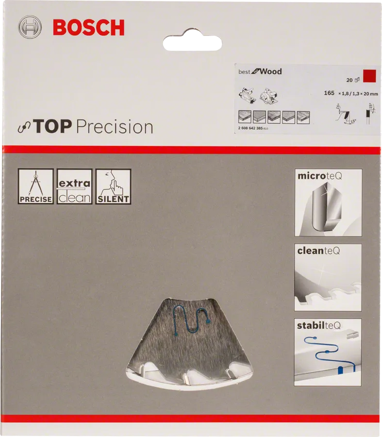 Bosch Top Precision Best for Wood circular saw blade.