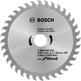 Bosch circular saw blade Eco for wood 130 mm.