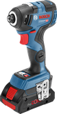 Bosch GDR 18V-200 C cordless impact driver, 200 Nm torque.