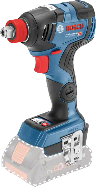 Bosch GDX 18V-200 C cordless impact driver.