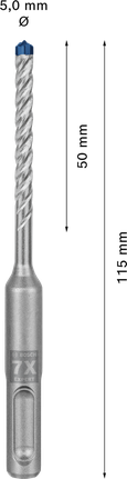Bosch EXPERT SDS plus-7X Hammer Drill Bit 5x115 mm.