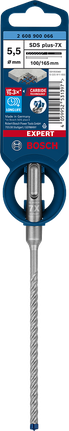 Bosch SDS plus-7X 5.5×100×165 mm drill bit.