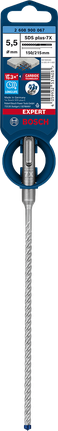 Bosch EXPERT SDS plus-7X hammer drill bit 5.5 x 150 x 215 mm.