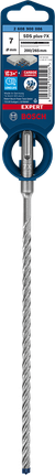 Bosch EXPERT SDS plus-7X hammer drill bit 7×200×265 mm.