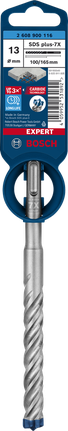 Bosch SDS plus-7X 13×100×165 mm drill bit.