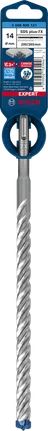 Bosch SDS plus-7X 14×200×265 mm drill bit.