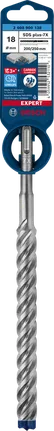 Bosch EXPERT SDS plus-7X 18×200×250 mm hammer drill bit.