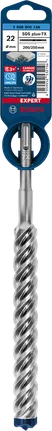 Bosch EXPERT SDS plus-7X 22×200×250 mm drill bit.