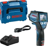 Bosch GIS 1000 C thermal detector with case and accessories.