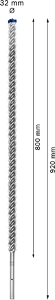 Bosch EXPERT SDS max-8X Hammer Drill Bit 32x920 mm.