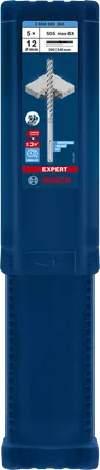 Bosch SDS max-8X hammer drill bit 12×200×340 mm 5-pack.
