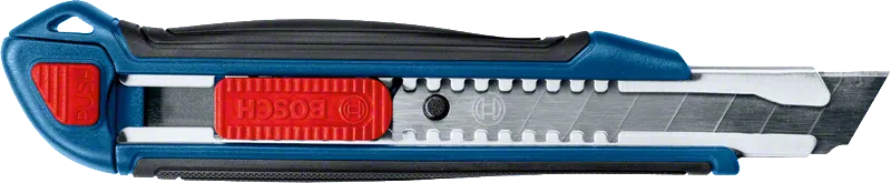 Bosch utility knife with retractable snap-off blade.