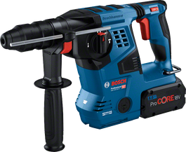 Bosch GBH 18V-28 CF cordless rotary hammer with SDS plus.