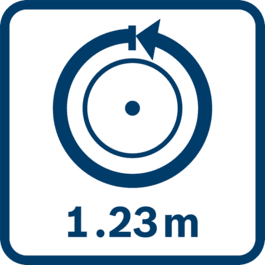 Circumference 1.23 m