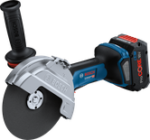 Bosch GWS 18V-180 P cordless angle grinder.
