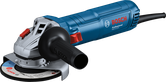Bosch GWS 12-125 angle grinder with standard auxiliary handle.