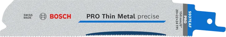 Bosch PRO Thin Metal precise S937EAF blade 150mm.