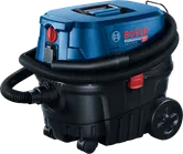 Bosch GAS12-25 wet/dry extractor with hose.