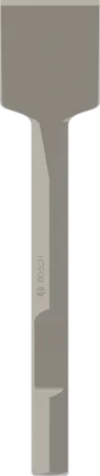 Bosch PRO HEX 28-4C spade chisel with 80 mm edge.