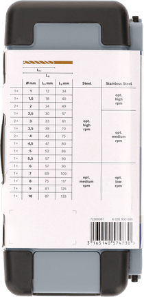 Bosch PRO HSS-Co twist drill bit set 18 pcs.