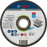 Bosch PRO stainless steel and metal cutting disc 125 mm.